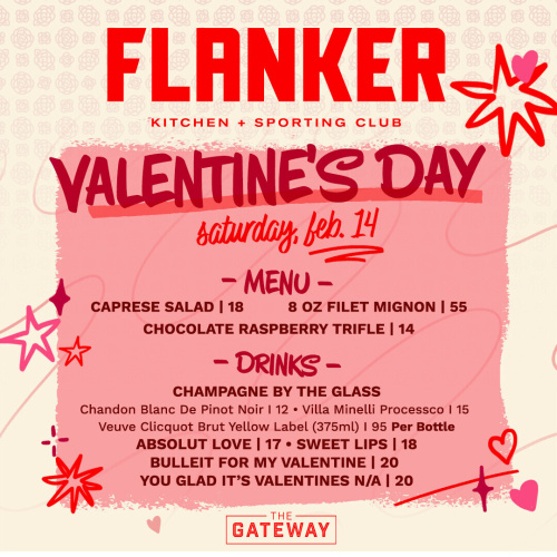 Valentine's Day at Flanker - Flyer