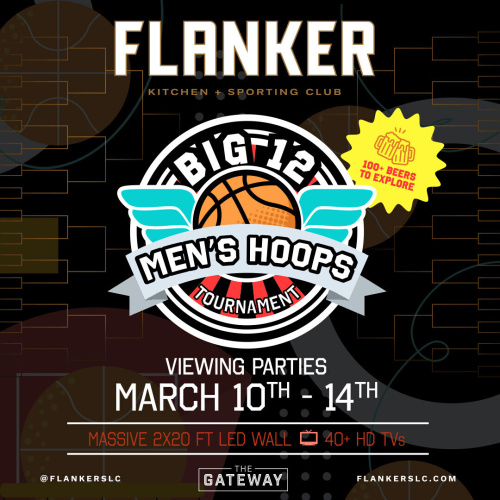 Big 12 Men's Hoops Tournament - Flyer