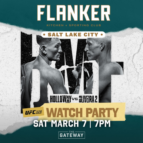 UFC 326 Watch Party - Flyer