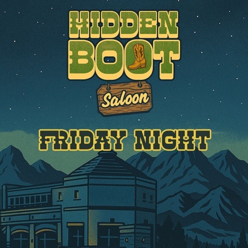 Hidden Boot Saloon - Friday Nights - Flyer