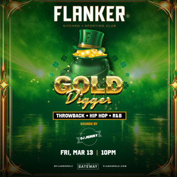 2nd Annual Gold Digger Throwback Night Flyer Image