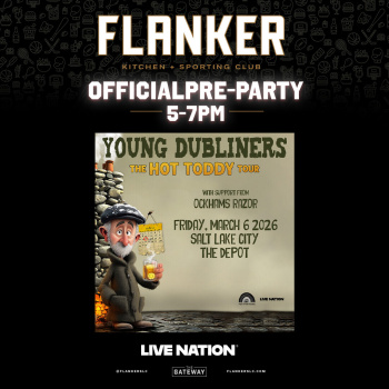 OFFICIAL PRE-PARTY YOUNG DUBLINERS (The HOT TODDY TOUR) Flyer Image