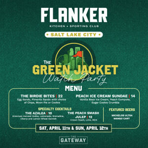 Flyer: The Green Jacket Watch Party