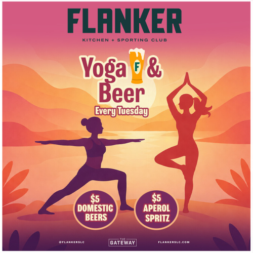 Yoga and Beer - Flyer