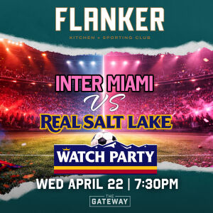 Flyer: Inter Miami vs. Real Salt Lake