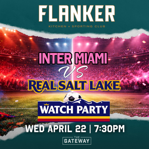 Inter Miami vs. Real Salt Lake - Flyer