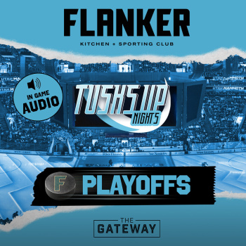 Tusks Up Nights: Mammoth Playoffs Flyer Image
