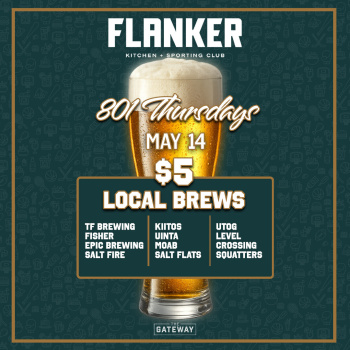 801 Thursdays: $5 Local Brews Flyer Image