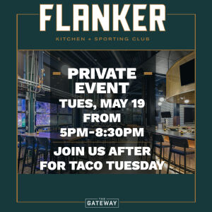Flyer: Closed For a Private Event