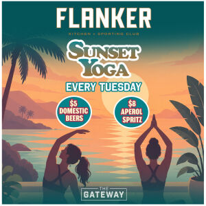 Flyer: Sunset Yoga