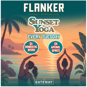 Flyer: Sunset Yoga