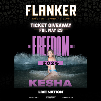 Kesha: The Freedom Tour - Ticket Giveaway Flyer Image