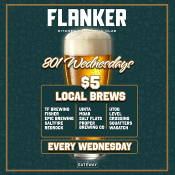 801 Wednesdays: $5 Local Brews Flyer Image