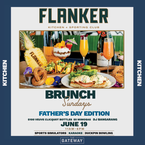 Flyer: Sundays at Flanker