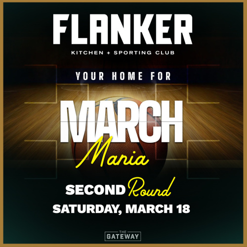 Flyer: March Mania Second Round<span> UFC 286, and Jazz Home Game</span>