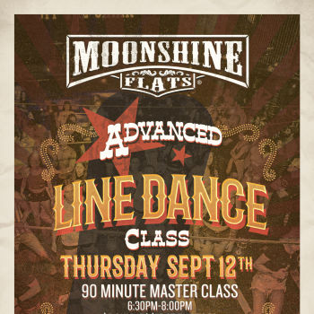 Advanced Line Dance Class at Moonshine Flats