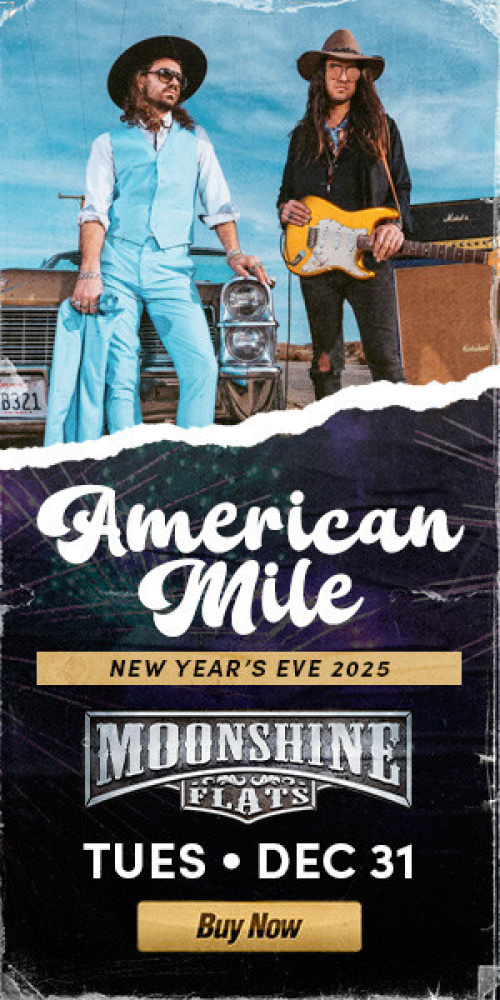 NYE 2025 with American Mile and DJ Famous Dave at Moonshine Flats - Moonshine Flats