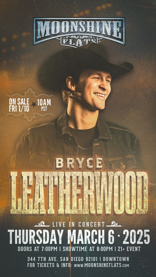 Bryce Leatherwood Live in Concert at Moonshine Flats - Moonshine Flats