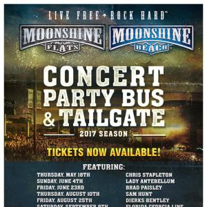 Moonshine FLATS - Moonshine Party Pass to Dierks Bentley