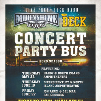 Hardy Concert Party Bus at Moonshine Flats
