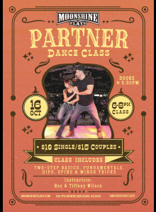 Partner Dance Class at Moonshine Flats