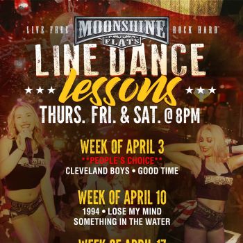 Line Dance Lessons at Moonshine Flats
