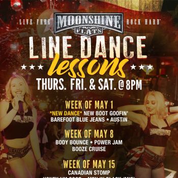 Line Dance Lessons at Moonshine Flats