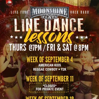 Line Dance Lessons at Moonshine Flats