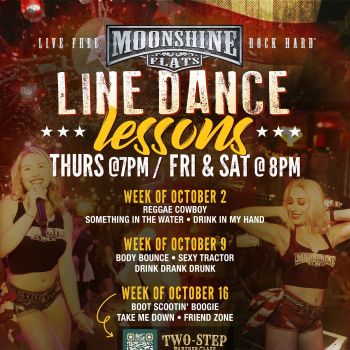 Line Dance Lessons at Moonshine Flats