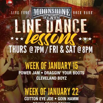 Line Dance Lessons at Moonshine Flats