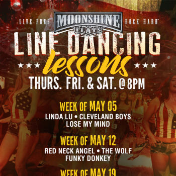 Line Dancing Lessons at Moonshine Flats