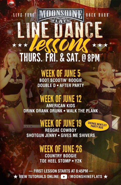 Line Dance Lessons at Moonshine Flats - Moonshine Flats