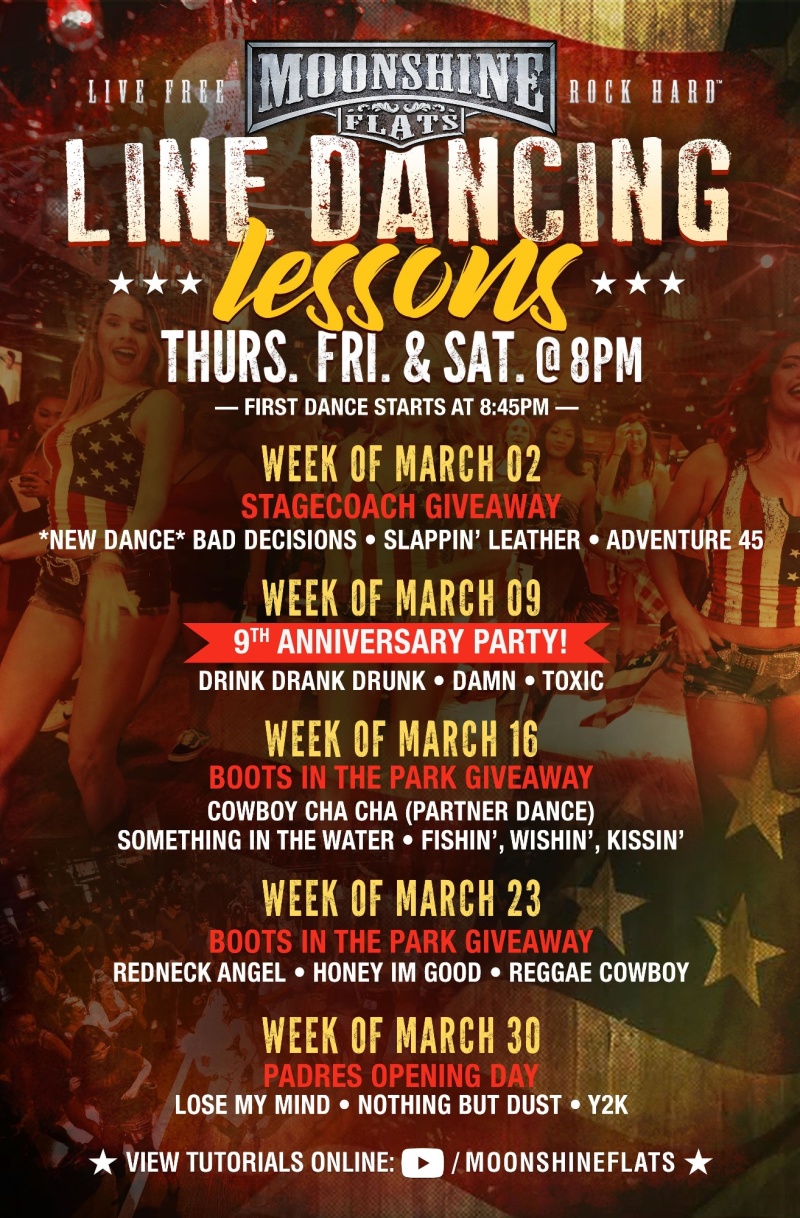 Calendar Moonshine Flats