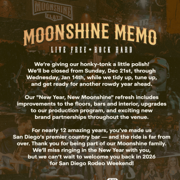 CLOSED - Moonshine Flats & The Deck