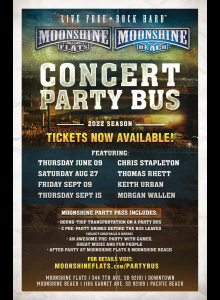 Thomas Rhett Concert Party Bus from Moonshine Flats