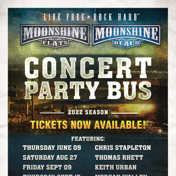 Thomas Rhett Concert Party Bus from Moonshine Flats