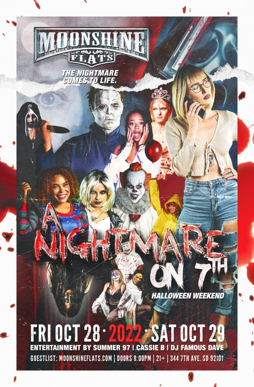 NIGHTMARE ON 7TH: Cassie B Project Live at Moonshine Flats - Moonshine Flats