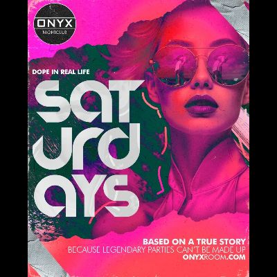 Onyx Saturdays | May 18th Event, Saturday, May 18th, 2024