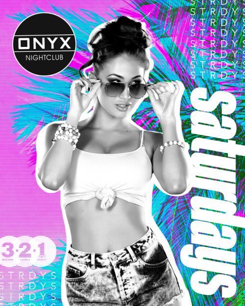 Onyx Saturdays | June 1st Event - Flyer