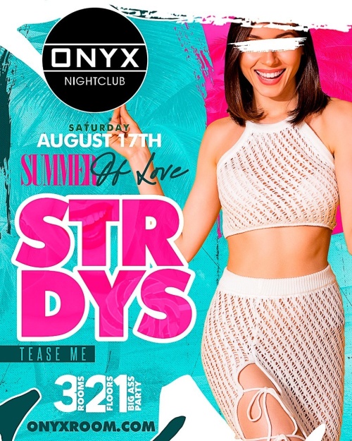 Onyx Saturdays | August 17th Event - Flyer