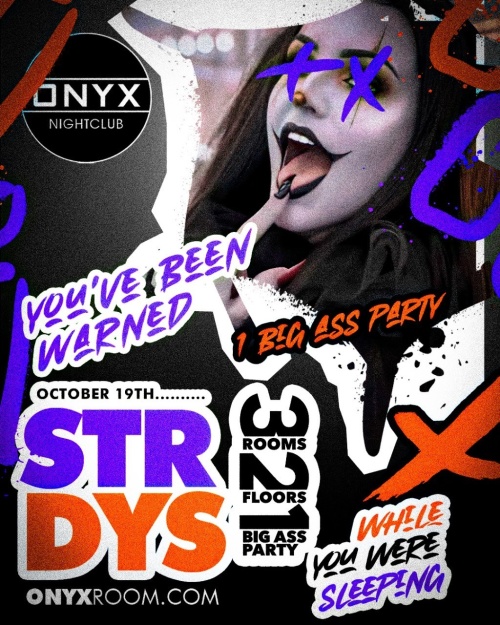 Onyx Saturdays | October 5th Event - Flyer