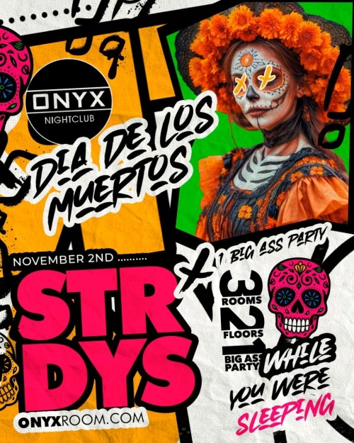 Onyx Saturdays | November 2nd Event - Flyer