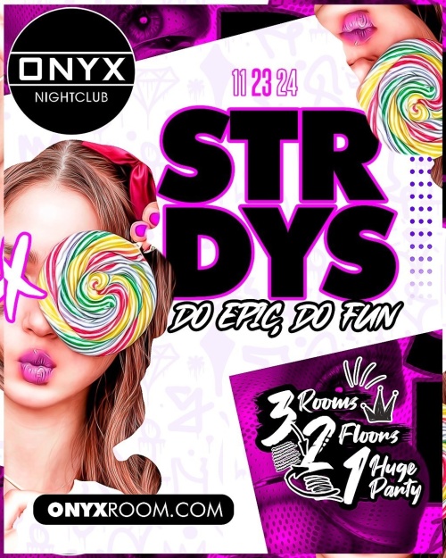 Onyx Saturdays | November 23rd Event - Flyer