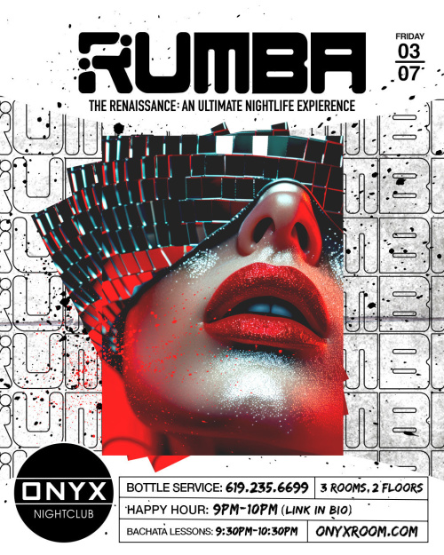 Rumba Fridays | March 7th Event - Flyer