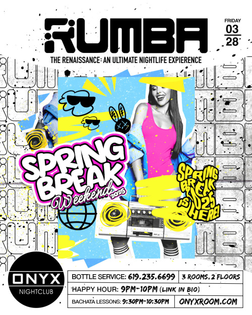 Rumba Fridays | March 28th Event - Flyer