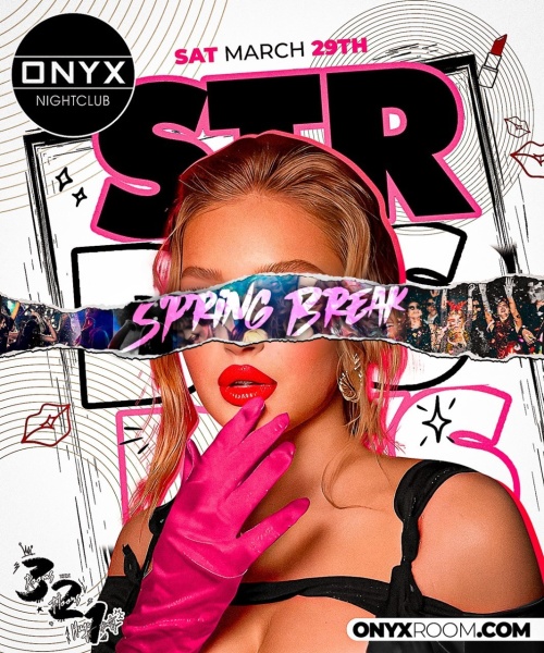 Onyx Saturdays | March 29th Event - Flyer