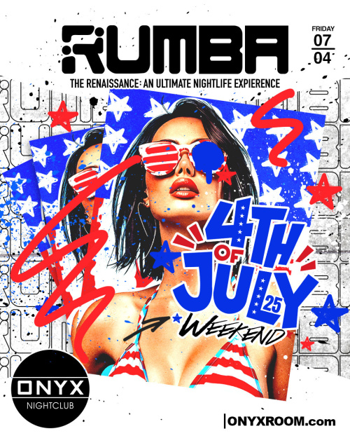 Rumba Fridays | July 4th Event - Flyer