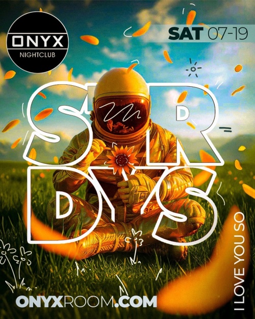 Onyx Saturdays | July 19th Event - Flyer