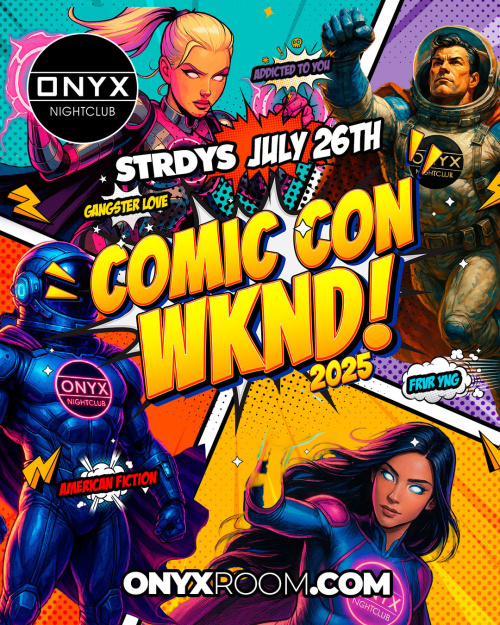 Onyx Saturdays | July 26th Event - Flyer