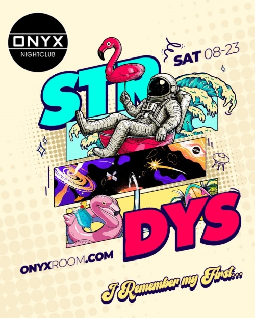 Onyx Saturdays | August 23rd Event - Flyer